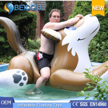 Personalizado Gigante Inflable Swan Watermelon Horse Flamingo Unicorn Pool Float